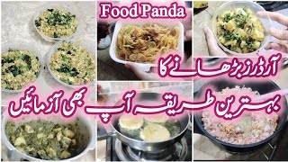 Food Panda Order Preparation Online Food Business Food Panda Home Chef