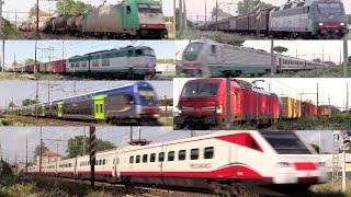 1 ORA Treni in transito su PISA - LIVORNO Staz di Tombolo • LIS, Merci, Intercity, Regionali, Frecce