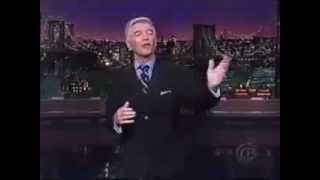 Tom Dreesen Guest Hosts The Late Show