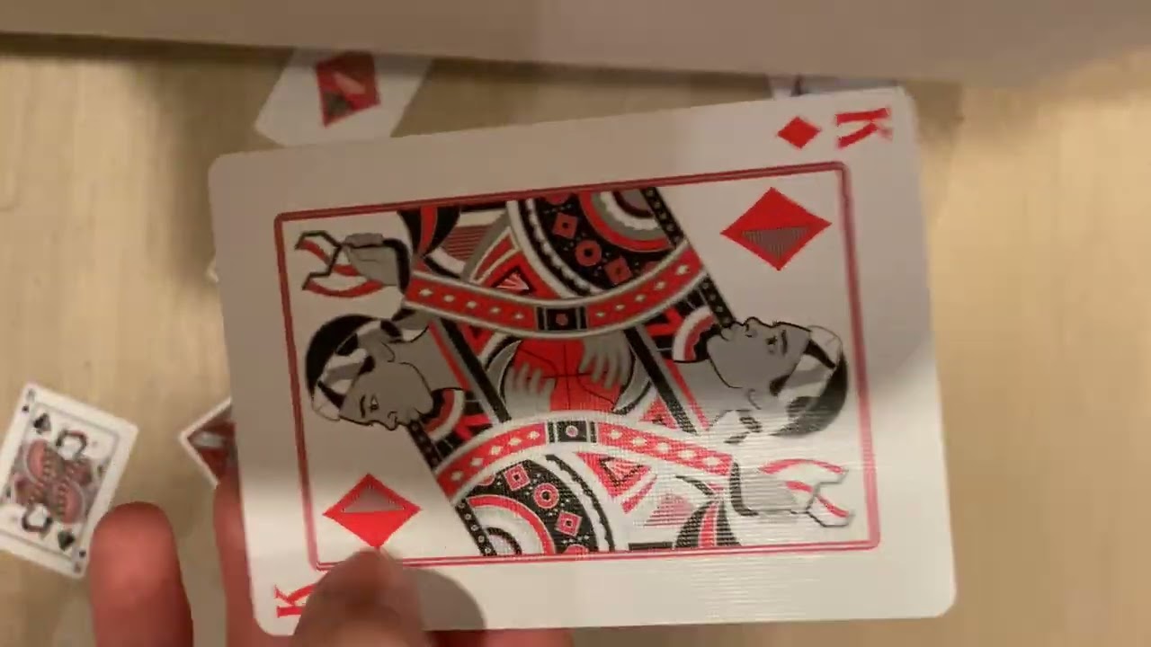 Stranger things card deck