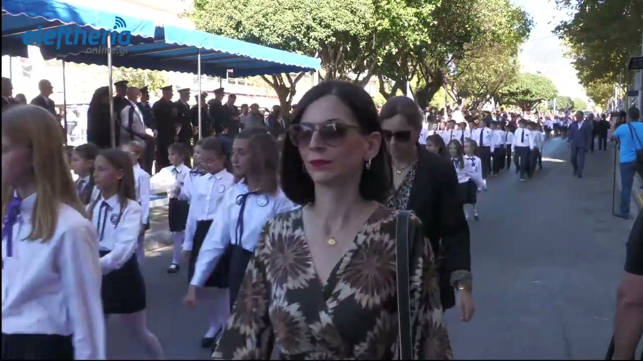 Η παρέλαση της 28ης Οκτωβρίου στην Καλαμάτα