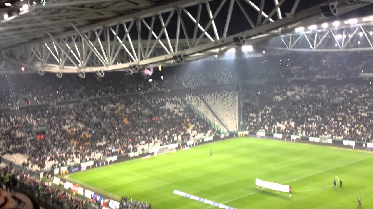 Juventus Stadium| Tribuna ovest 2 Anello,Formazione!!! - YouTube