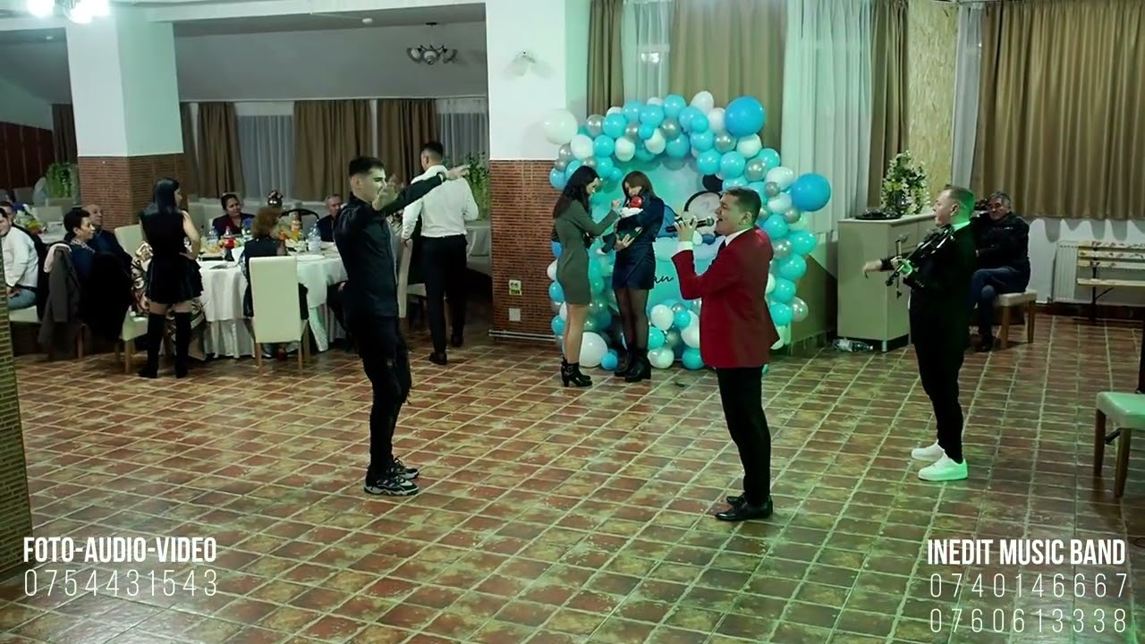 Formatia Inedit Music Band Pitesti - Finul si nasul   ( Botez Milan Gabriel )