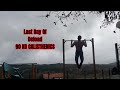 Last Day of Deload | Born For This – The Score | 90kg Bulk Calisthenics Session