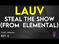 Lauv Steal The Show From Elemental Karaoke Instrumental