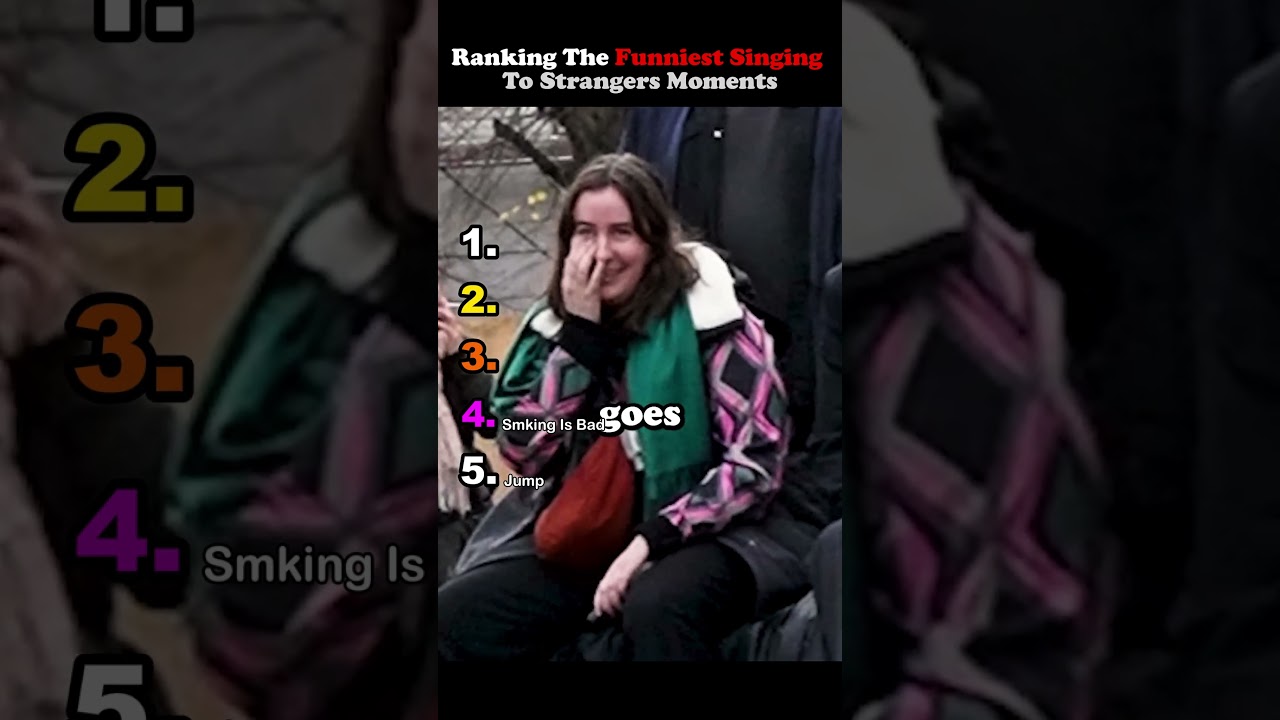 Ranking The Funniest Singing To Strangers Moments Ever 😂🎤 