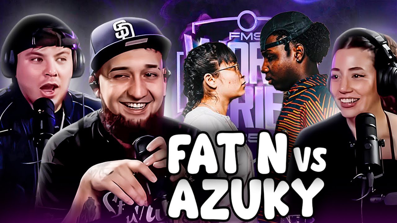 NUNCA LE DIGAS FEA A AZUKY ☠️🇲🇽AZUKY VS FAT N EN FMS WORLD SERIES 🌎