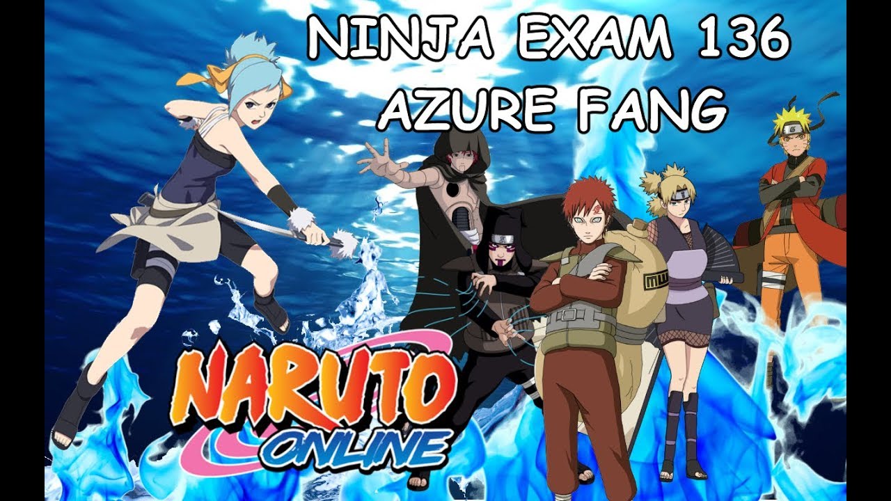 Naruto Online Ninja Exam 136 water main 3.0