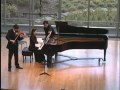 Enescu impromptu concertant for violin  piano