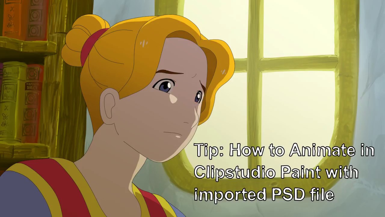 Tip: How To Import Psd To Animate In Clipstudio Paint