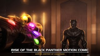 Rise of the Black Panther Motion Comic | Marvel Contest of Champions