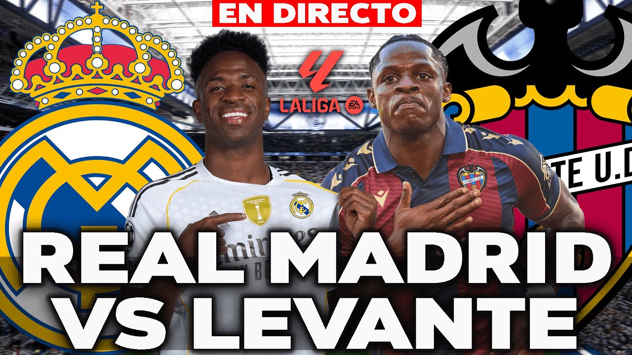 🔴 REAL MADRID VS LEVANTE 2026 || LALIGA JORNADA 20 || DIRECTO NARRACIÓN ...