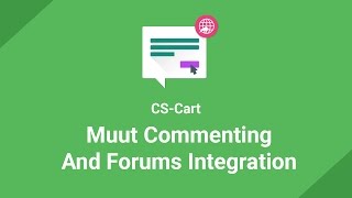 Tutorial for Muut - Commenting And Forums Integration With CS-Cart