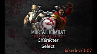 Character Select Mortal Kombat Deadly Alliance Music Extended