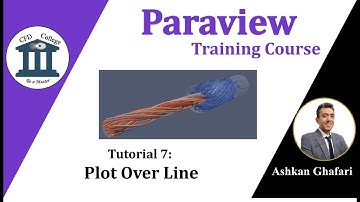 How to plot profiles over line in Paraview? | Paraview Tutorial 7
