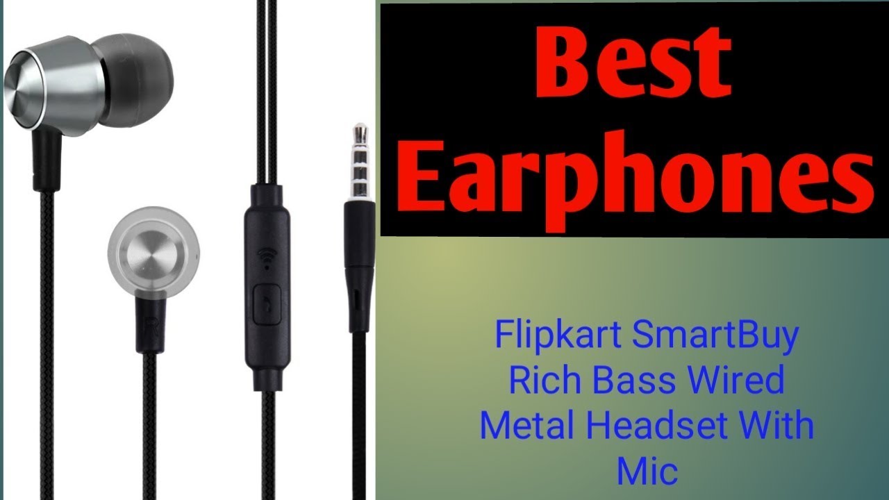 (Unboxing & Review) Flipkart Earphones With Mic YouTube