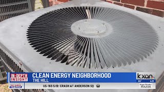 A clean-energy Texas suburb goes national