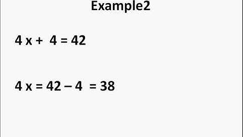 रैखिक समीकरण - भाग 1 – Revisiting Linear Equation with one variable and its properties – in Hindi