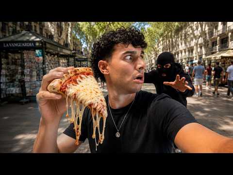 I try ARGENTINIAN PIZZA in Barcelona and we run into some trouble... (VLOG 4 days)