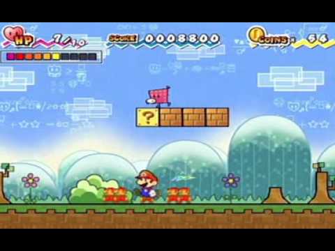 Chapter 1-1: Super Paper Mario: [Wii]