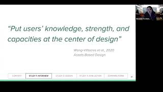 Stanford Seminar - Designing to Empower Marginalized Communities through Social Technology