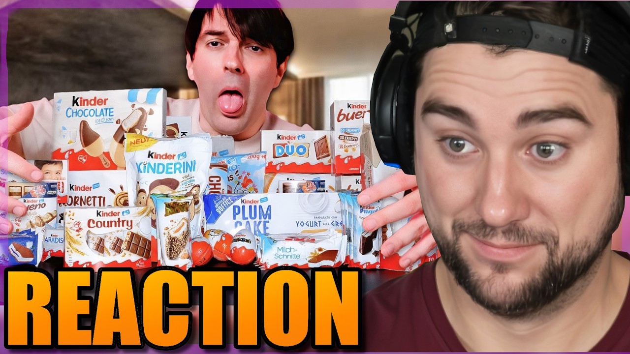 Milchschnitte ist OVERRATED! | Feierabend Kinder Schokolade Ranking Reaction 