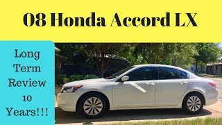 2008 Honda Accord Long Term Owner