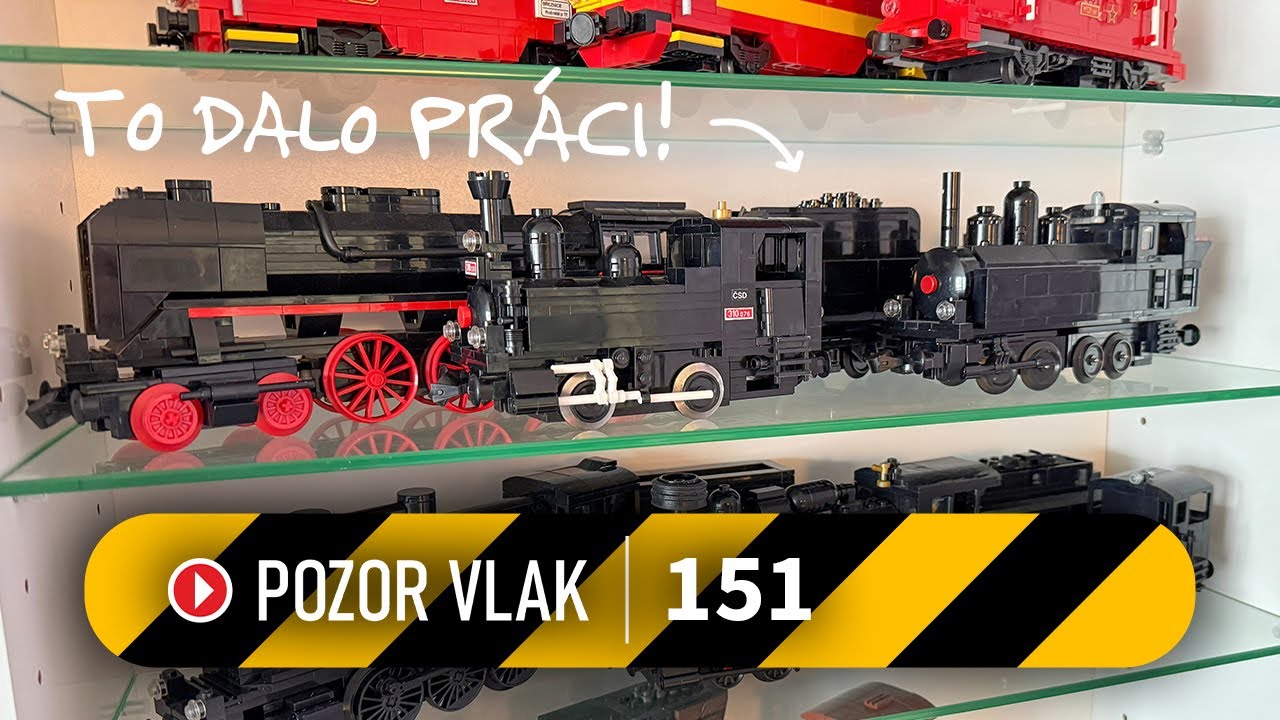 POZOR VLAK / THE TRAIN - 151 (LEGO vláčky)