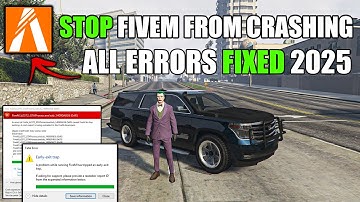 FiveM - How To FIX FiveM ERRORS and CRASHES (2025)✅