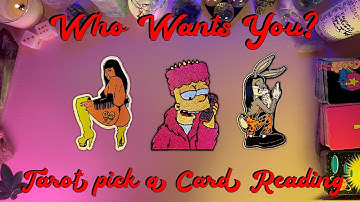 🔥Who Wants You?🔥 Tarot Pick a Card Reading 