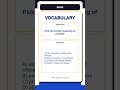 Vocabulary Builder | Pick the correct meaning of 'creative'. A) say some… | English Words Practice