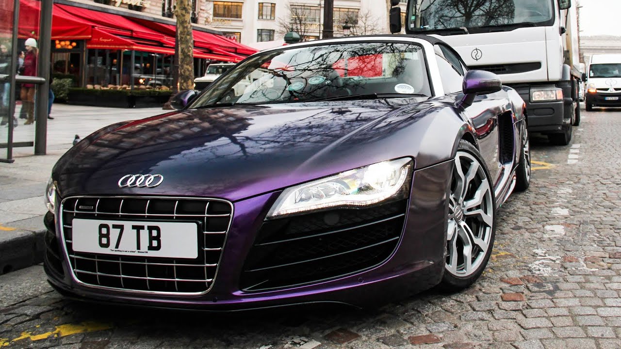 [VLOG] Driving to Paris in the R8 Spyder