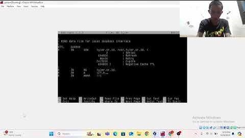 video tutorial cara konfigurasi DNS, ftp, file, web server dan database server