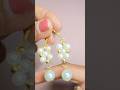 Pearls Earring #diy #handmade #youtubeshorts #jewellery