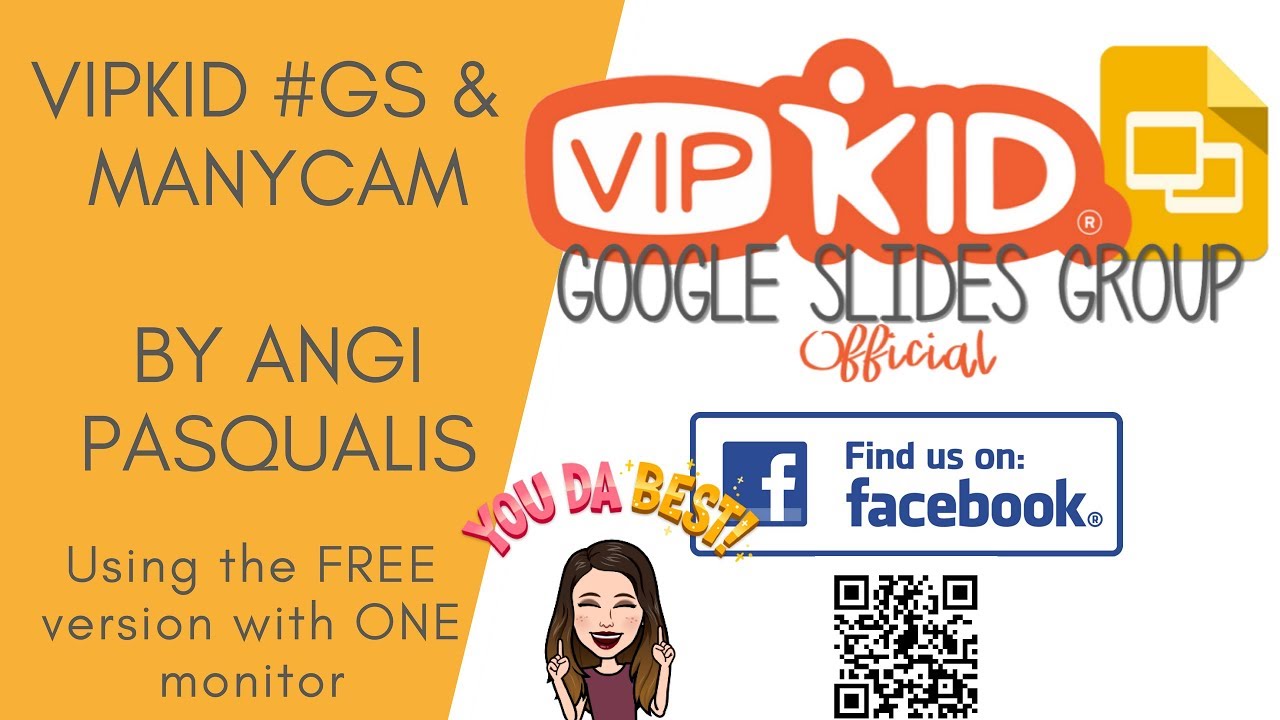 The BEST Way to use ManyCam w/ Google Slides (1 Monitor, Free Version of ManyCam) by Angi Pasqualis