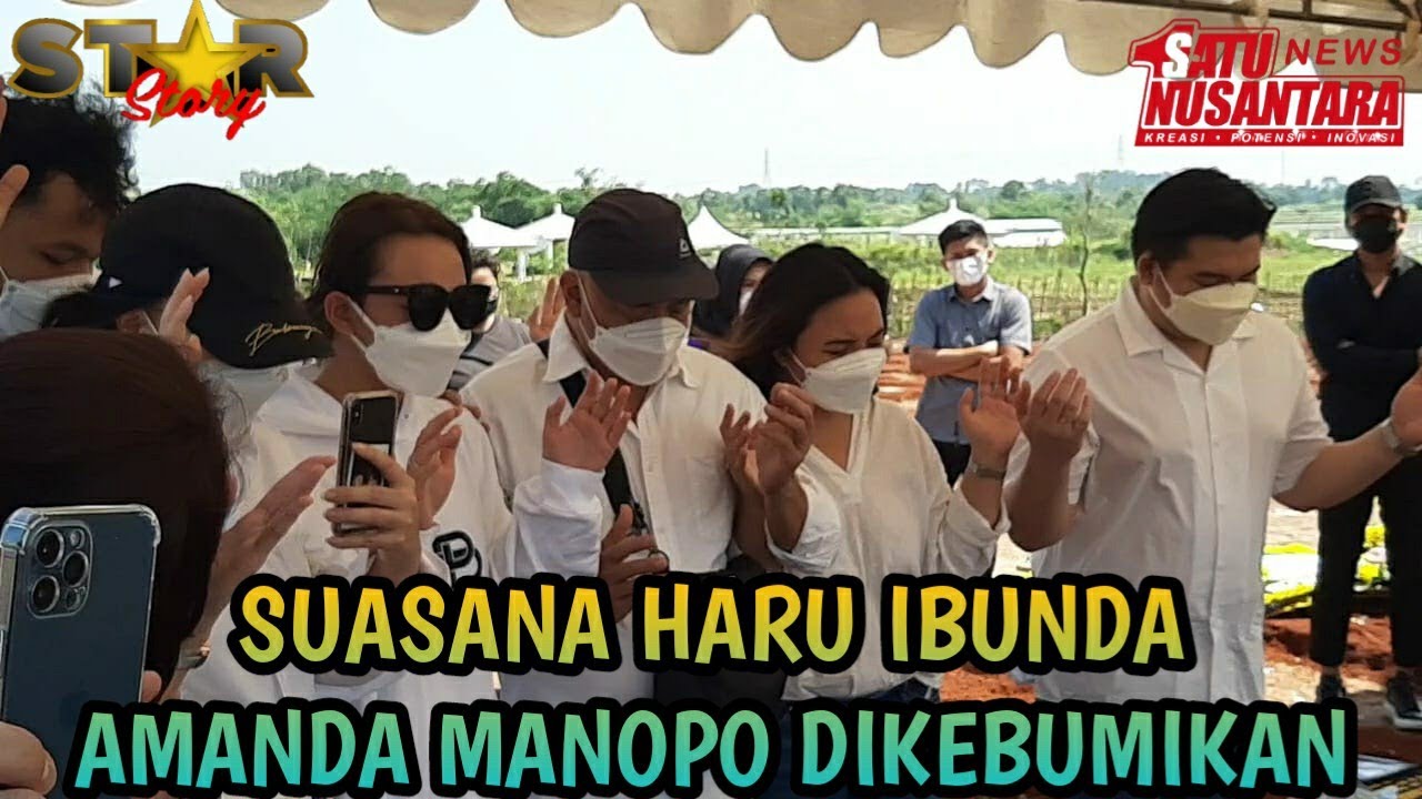 LIVE!! SUASANA IBUNDA AMANDA MANOPO DIKEBUMIKAN
