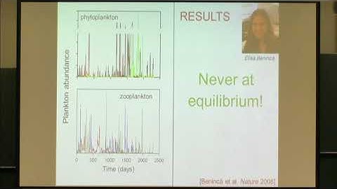 Prof. Jef Huisman | Plenary Lecture 1: Non-Equilibrium Dynamics in Ecological Communities