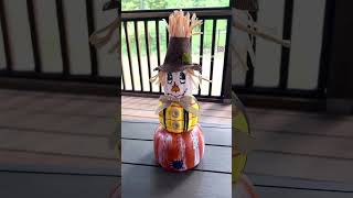 Dollar Tree Pumpkin Makeover!!! #diyhomedecor #dollartreefall #falldecor @RebeccaVirginiaDIY
