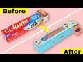 How to make pencil box from matchbox and colgate box || Diy pencil box from matchbox