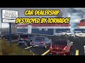 Greenville wisc roblox l tornado storm floods new car dealership update roleplay