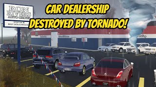 Greenville, Wisc Roblox l Tornado Storm Floods NEW Car Dealership Update Roleplay