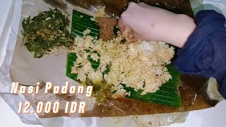 You're eating Nasi Padang very delicious