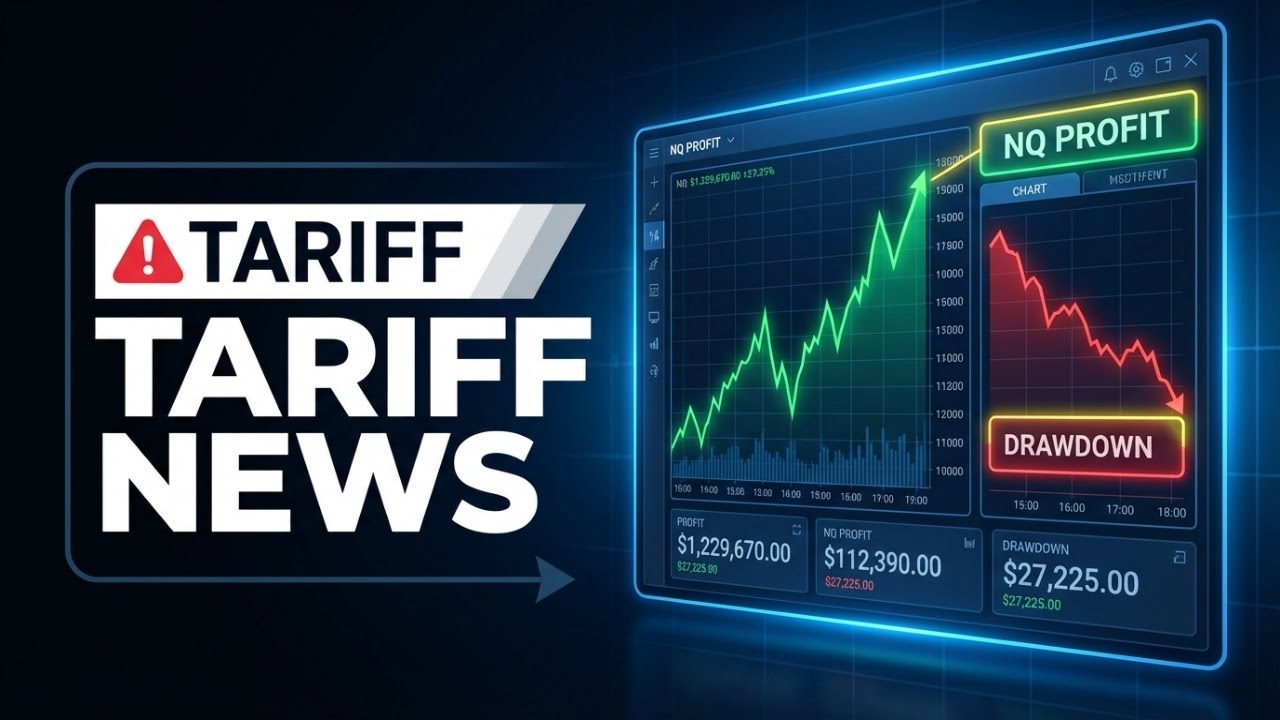 Trading the Emini Nasdaq on Tariff News