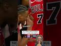 Tre Jones’ high IQ decision to win the game for the #bulls #nba #highlights #reaction #shorts #fyp