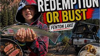 Fenton Lake... REDEMPTION OR BUST