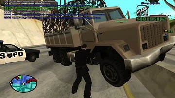 Обычный рабочий день агента FBI SAMP #11