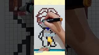 Así dibujé a Once de Stranger Things - PIXELADOS