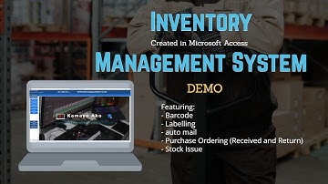 Microsoft Access Database: Inventory Management System Demo (Subtitles -English, Hindi, Urdu)