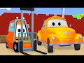 Tom truk derek 🚗  Forklif - truk kartun untuk anak-anak l Indonesian Cartoons for Kids