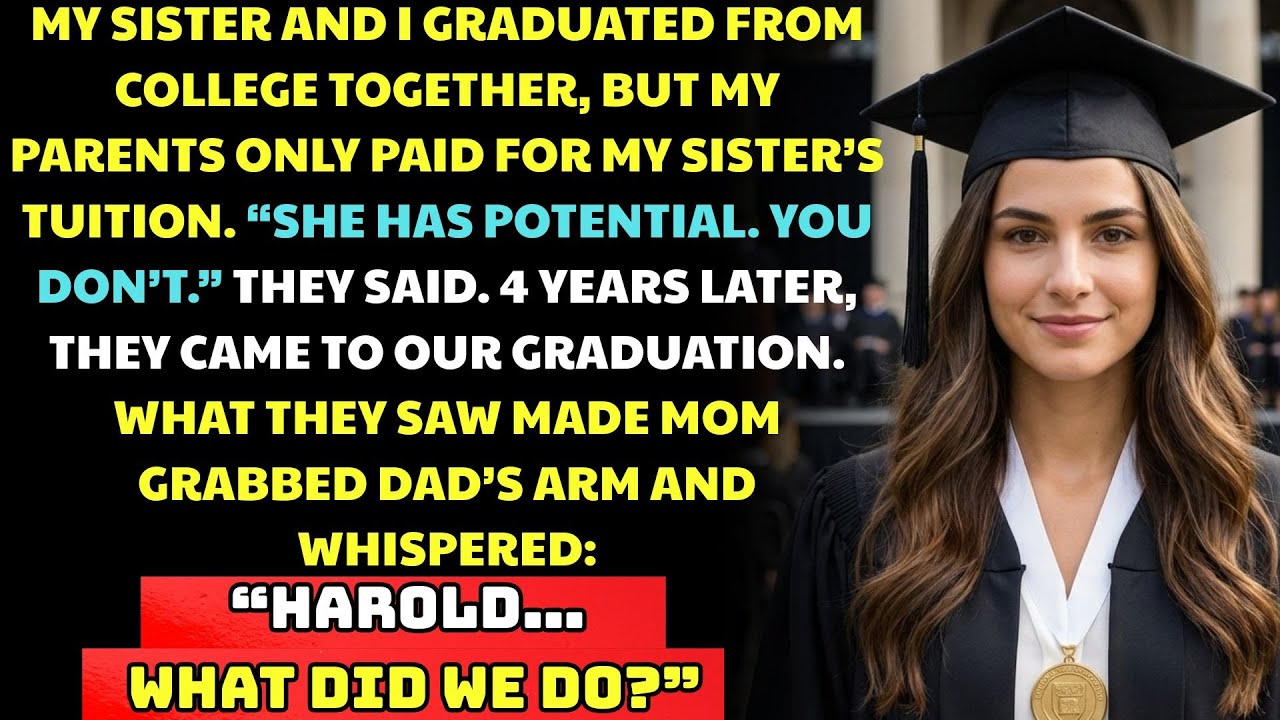 My Parents Chose My Sister’s College Over Mine—Until the Dean Called My Name as Valedictorian and…